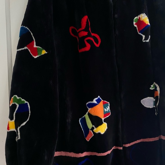 Zuki sheared beaver fur coat size 8 - Picture 8 of 14